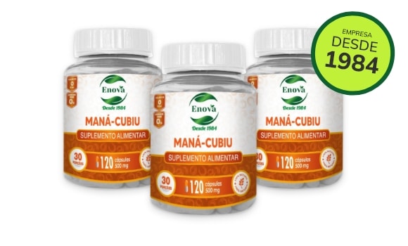 Man&aacute; Cubiu - Tratamento 3 meses
